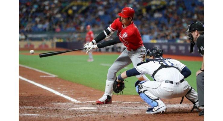 Angels two-way star Ohtani makes history by hitting for cycle
