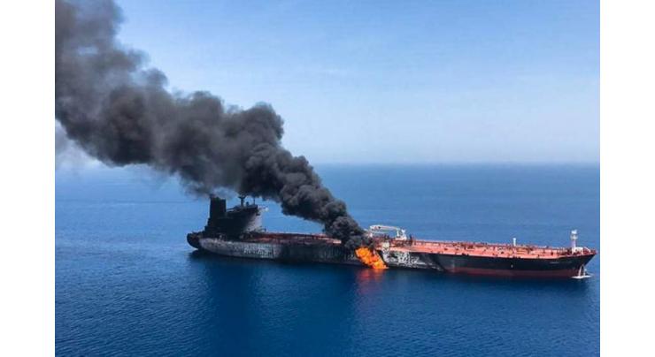 Iran denies role in Gulf of Oman tanker attacks
