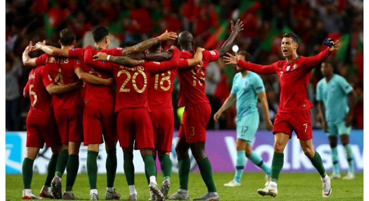 Portugal climb to fifth in FIFA rankings as Belgium remain top
