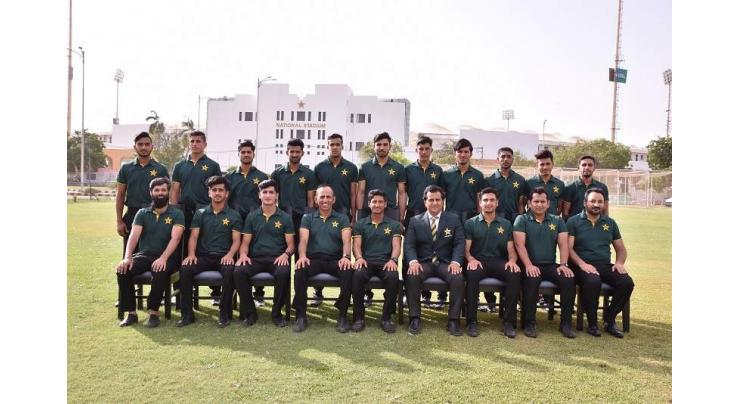 Pakistan U19 to depart for South Africa on Saturday