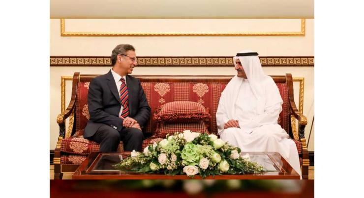 Fujairah Ruler receives outgoing Pakistani Ambassador