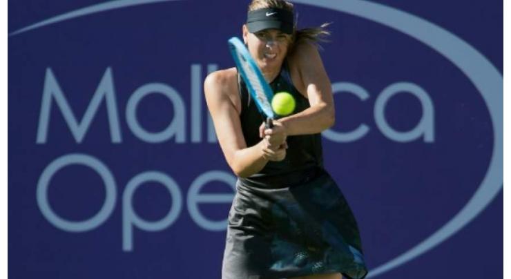 Sharapova makes winning return in Mallorca
