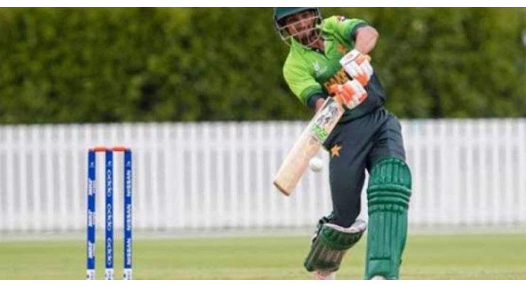 Haider's century guides PakU19 to victory in a 50-over practice match in SA
