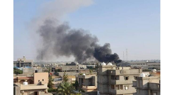 Libya air raid destroys warehouse, wounds three: oil firm
