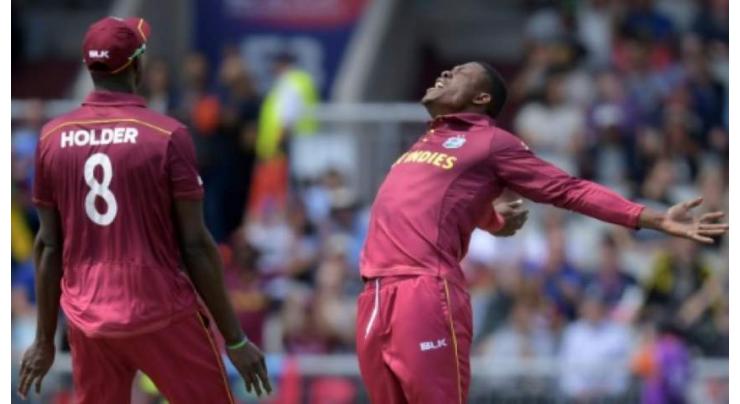 Cottrell strikes for Windies as New Zealand suffer woeful start
