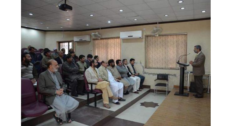 Workshop on self-assessment report writing concludes at KMU
