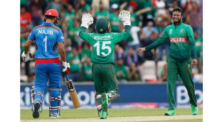 Bangladesh boost World Cup semi-final hopes with 62-run win over Afghanistan
