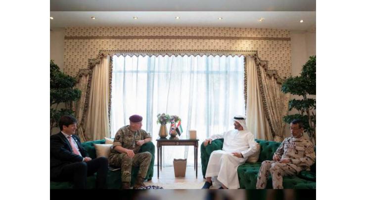 Mohamed bin Zayed receives UK&#039;s Defence Senior Advisor for the Middle East