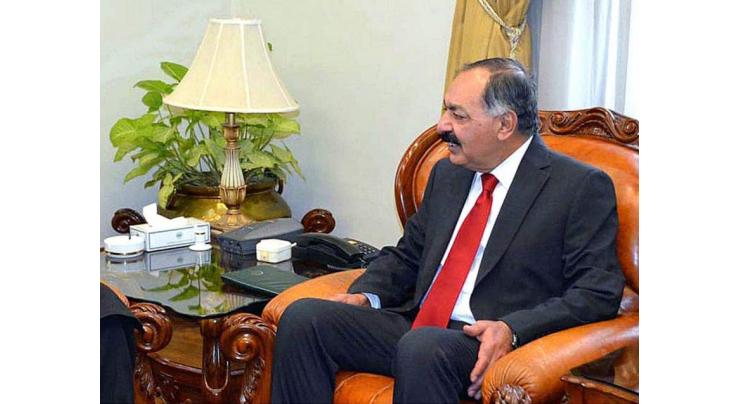 Director British consul Sindh, Balochistan Mr. Miehael Houlgate calls on Governor Balochistan
