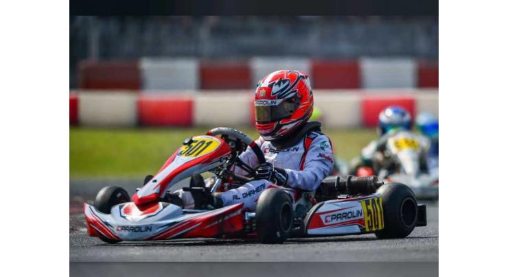 Young UAE karting star Rashid Al Dhaheri achieves podium finish in Lonato, Italy