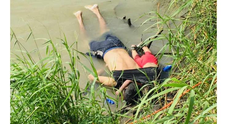 Migrant father risks life to save daughter, both drown near US-Mexico border
