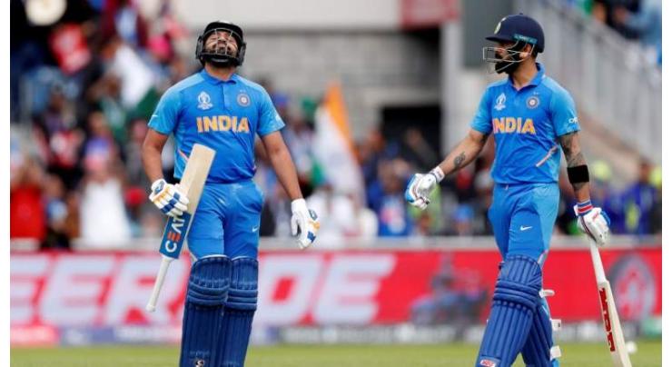 India bat against West Indies in World Cup match
