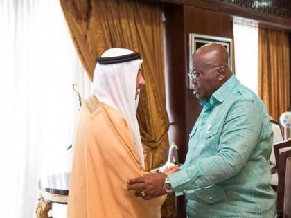 رئيس غانا يستقبل مساعد وزير الخارجية والتعاون الدولي لشؤون المنظمات الدولية