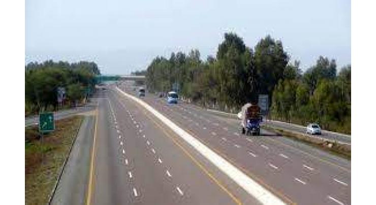 95 per cent work of Sukkur-Multan Motorway accomplished
