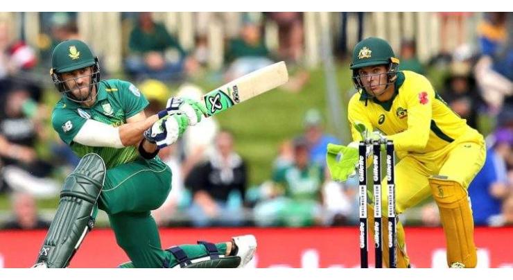South Africa bat against Australia in World Cup
