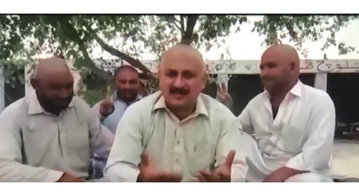Jamshed Dasti goes bald to protest against inflation