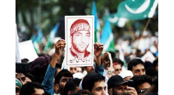 Burhan Wani's 3rd martyrdom anniversary observed across country
