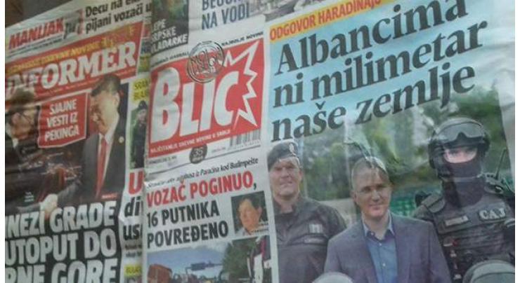 House arrest for threatening Kosovo Albanian reporter
