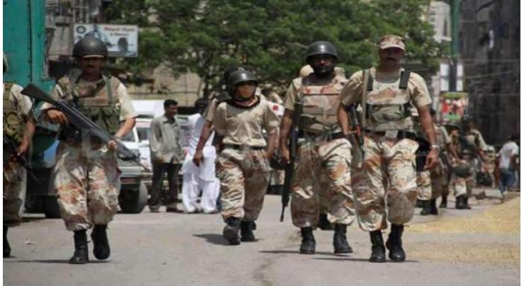 Sindh Rangers recover arms from a house in Lyari
