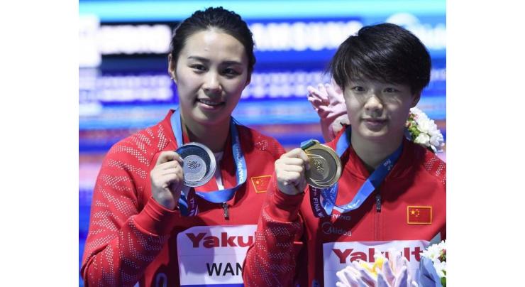 Six of six for China as women win world 3m synchro gold

