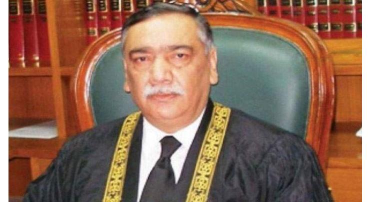 It is not correct to say all lawyers, judges, police, politicians are bad: Chief Justice of Pakistan (CJP) Asif Saeed Khosa 