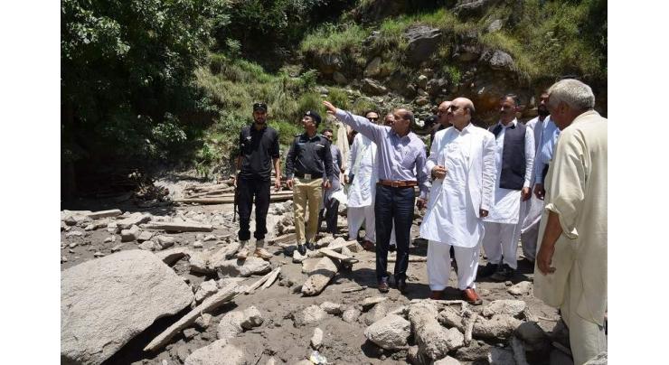 Rehabilitation of Neelum flood victims top priority: Masood Khan