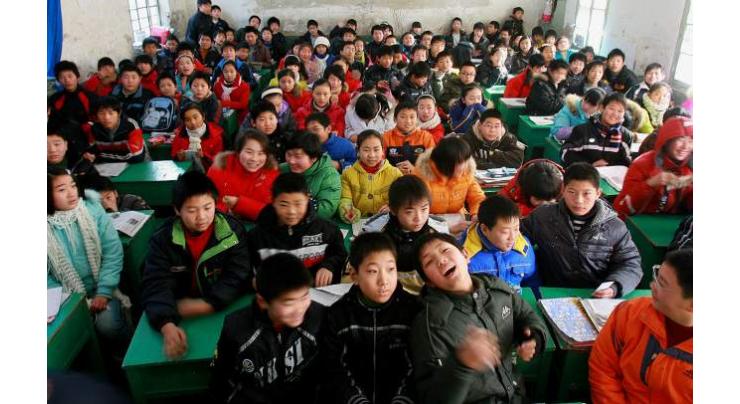 China to reduce oversized classes to improve education
