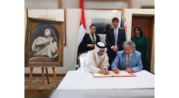 Mary Magdalene in Ecstasy presented as loan in perpetuity to the Emirate of Abu Dhabi