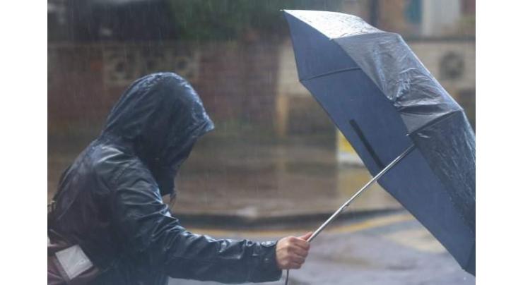 Rainy weekend expected in capital
