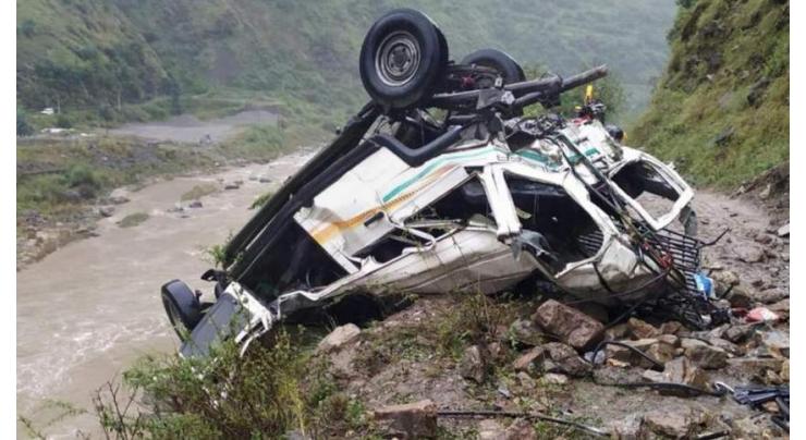 One killed, seven injured as vehicle carrying voters falls into gorge
