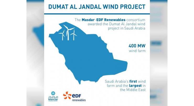 EDF Renewables, Masdar reach financial close on Dumat Al Jandal wind project in Saudi Arabia