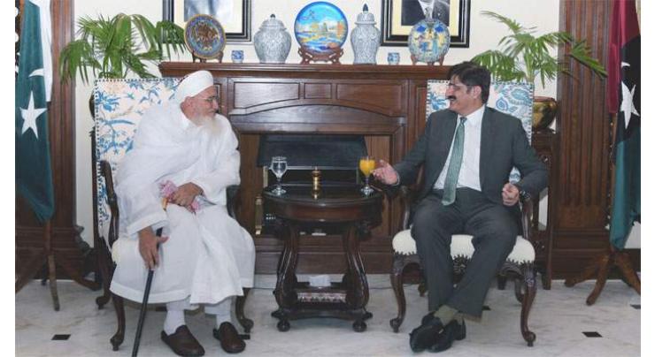 Syed Murad Ali Shah hosts reception for Bohra Jamaat chief
