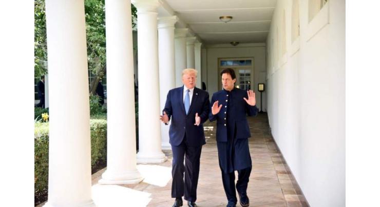 Trump accepts PM Imran's offer to visit Pakistan