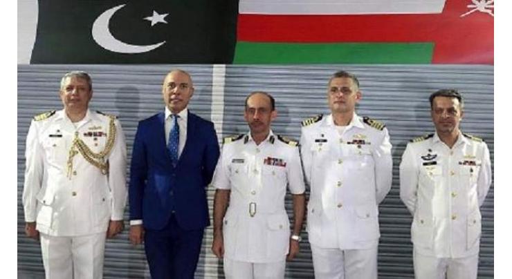 PNS SHAHJAHAN visits Port Sultan Qaboos, Oman as part of RMSP
