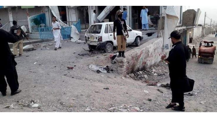 Two killed, seven injured in Quetta blast
