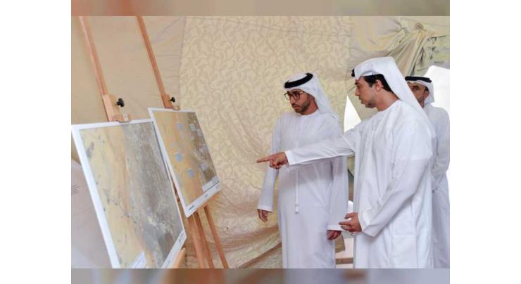 Mansour bin Zayed inspects progress on road projects