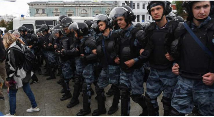 Over 130 People Detained After Rally in Central Moscow - Police