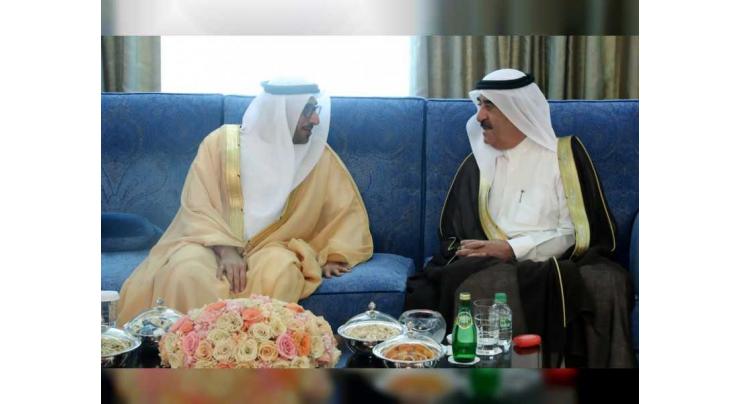 UAQ Ruler receives Eid Al Adha well-wishers
