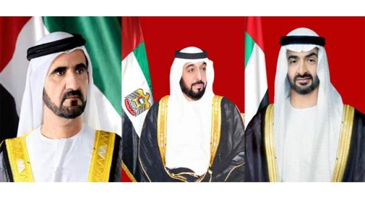 UAE leaders congratulate Indian President on Independence Day