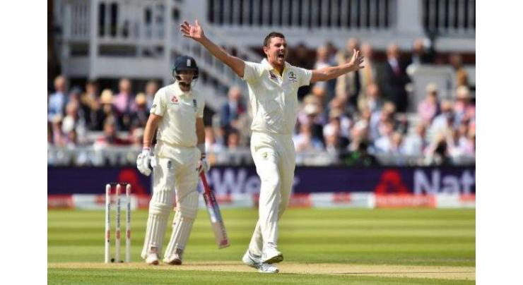 Hazlewood double rocks England in second Ashes Test
