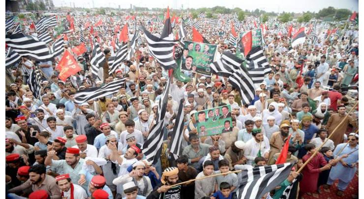 Pakistan Tehreek-e-Insaf (PTI) holds rally to observe black day
