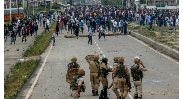 Black day observed to condemn Indian atrocities in occupied Kashmir
