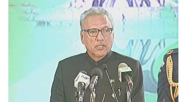 President Dr Arif Alvi urges world to take notice of Nazism ideology of India's ruling BJP
