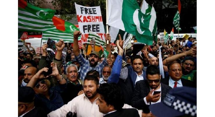 Kashmiris hold anti-India demo in Washington
