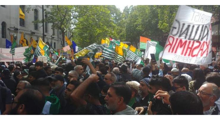 Thousands of Canadians raise voice for oppressed IoK people
