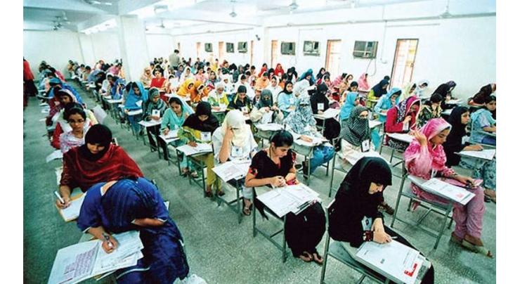 47.8% passed in 9th class exam in Sargodha 
