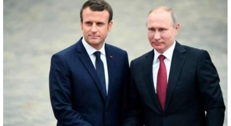 Macron Says Plans to Discuss Situation Around Iran at Talks with Putin