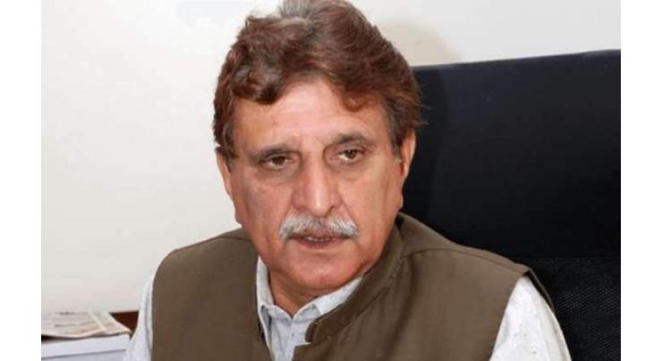 Raja Farooq Haider Khan urges US to pressurize India for stopping state terrorism in IoK
