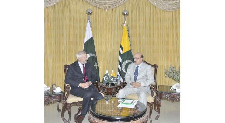 President Masood explores collaborations of AJK universities with international academic institutions