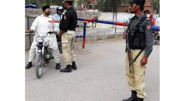 Police in Kohat held 40 suspects
